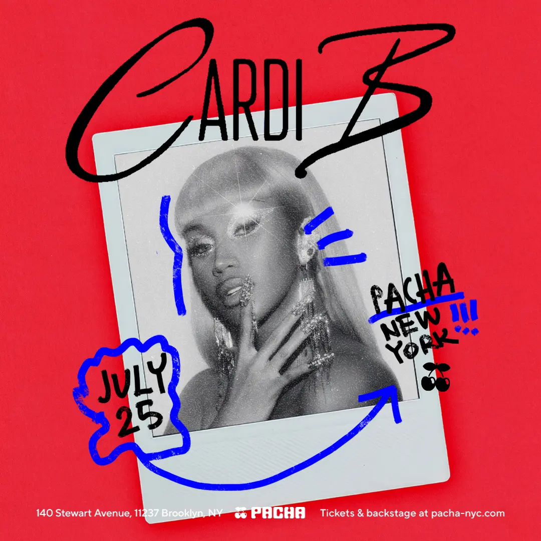 Cardi B flyer