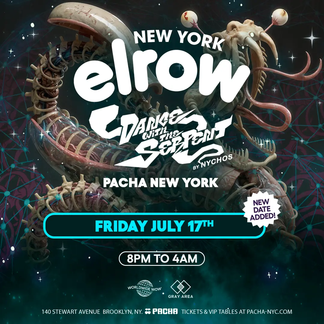 elrow: Dance With The Serpent (2nd Show Added)