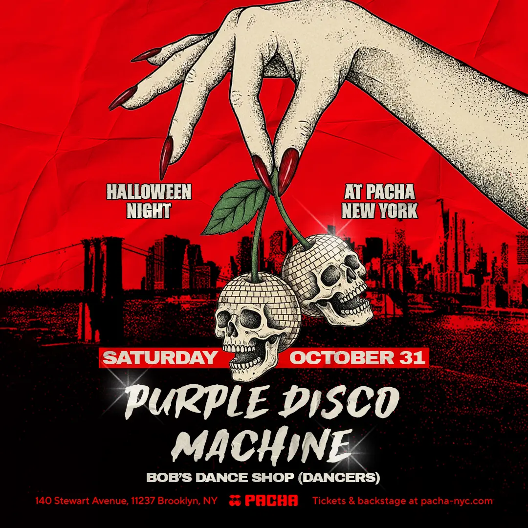 Purple Disco Machine flyer