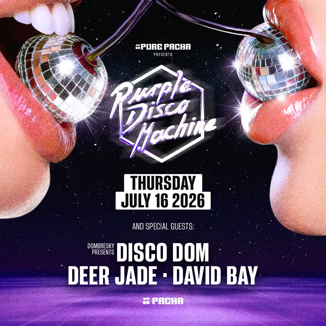 Purple Disco Machine Pure Pacha — 16 July 2026