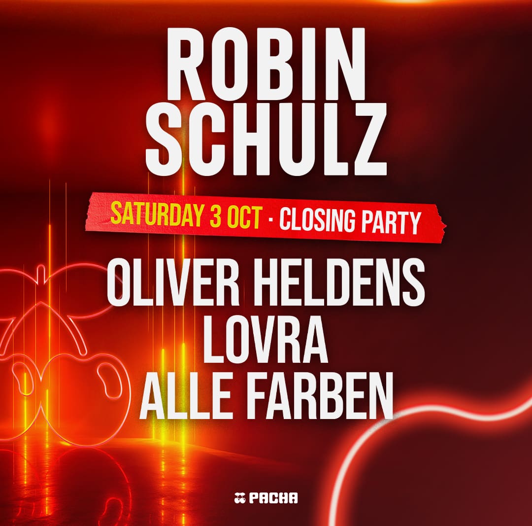 Robin Schulz - Closing Party